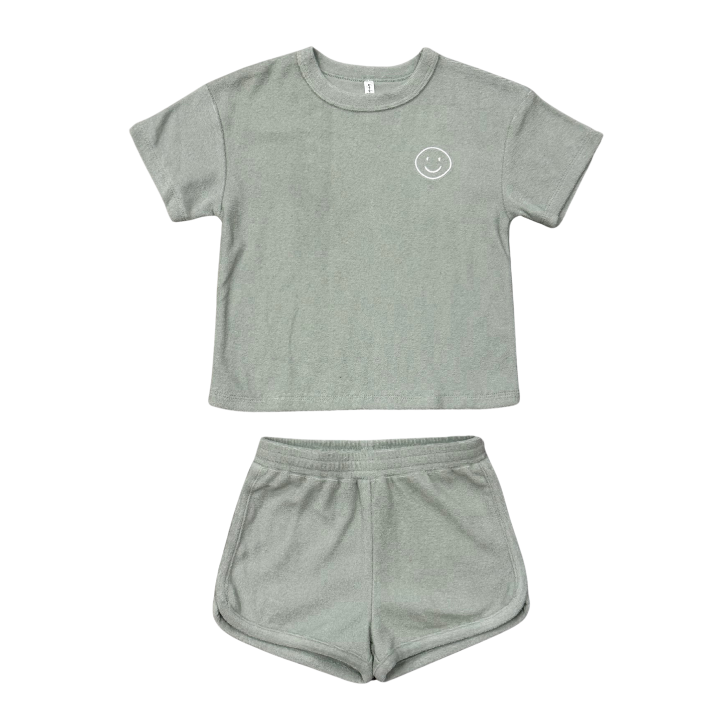 babysprouts clothing company - Babysprouts Short Sleeve Cotton Terry Set