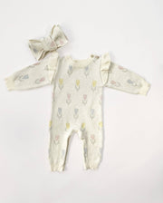 Luna + Luca - Tulip Jacquard Jumpsuit