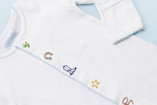 Winn and William - Giddy Up Sleeper - Pink