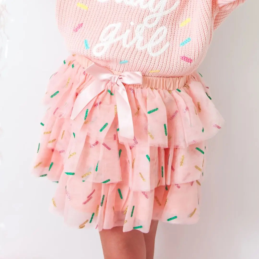 Sweet Wink - Birthday Girl Sprinkle Tiered Tutu