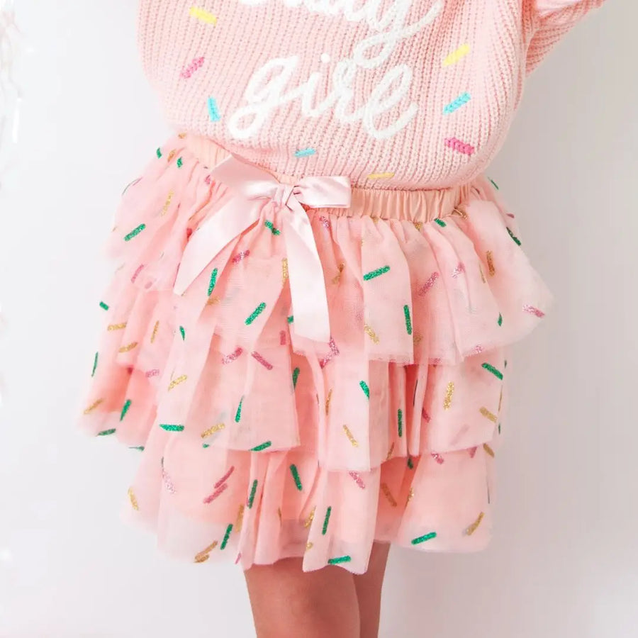 Sweet Wink - Birthday Girl Sprinkle Tiered Tutu