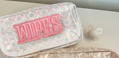 KENZKUSTOMZ - Wipes Pouch - Clear Coat Bag