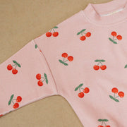 Lucky Panda Kids - Jogger Set | Blush & Cherry