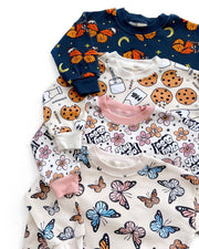 Lucky Panda Kids - Bubble Romper | Butterflies