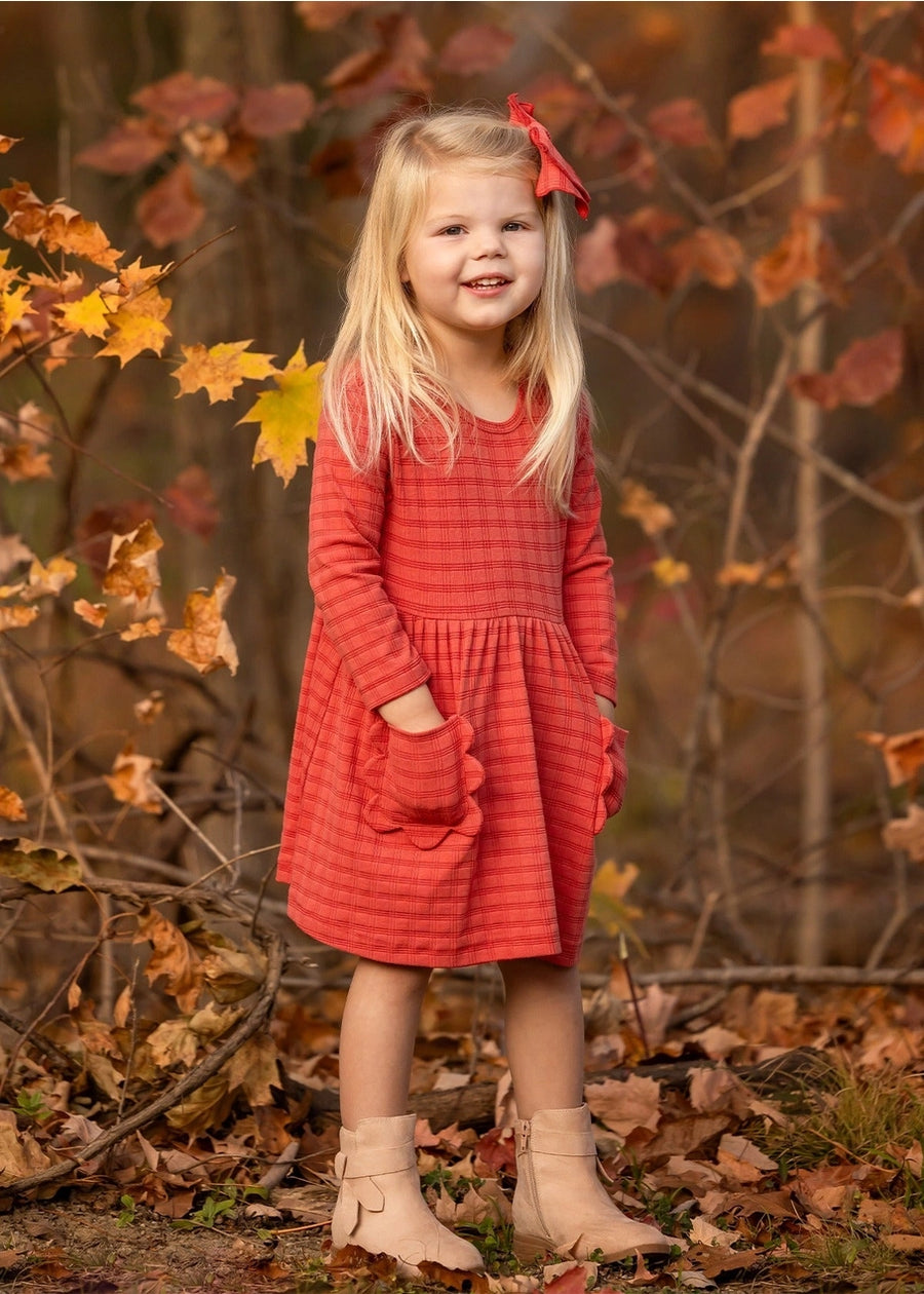 Tea Party Red Gingham Dress