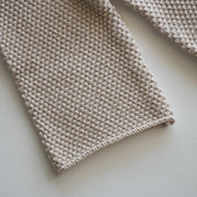 Atlas Grey - Organic Knit Wideleg Pant