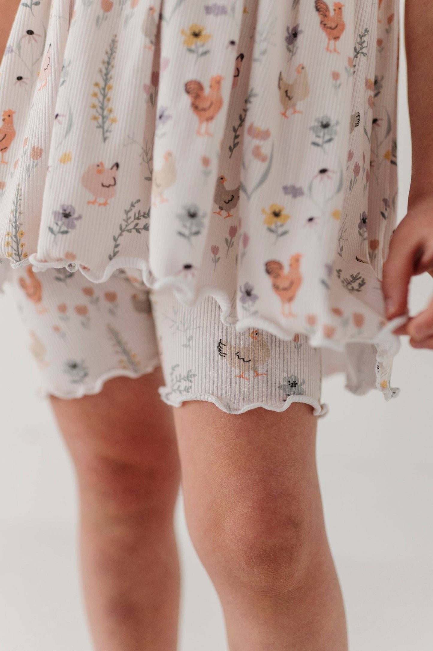 babysprouts clothing company - Chicken Girl's Babydoll Set