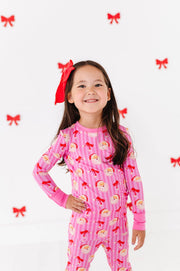 Kiki + Lulu - Santa Soirée Kids Pajamas