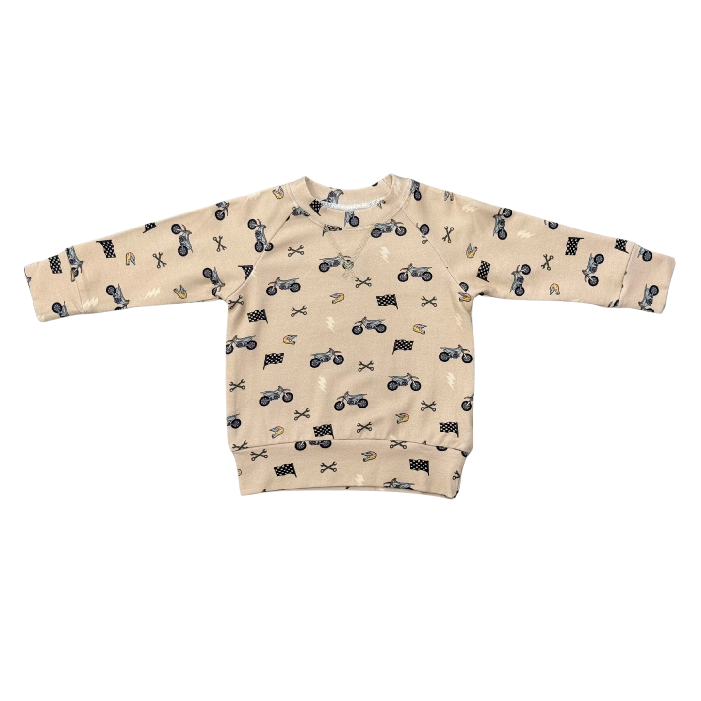 babysprouts clothing company - Babysprouts Boy's Raglan Sweatshirt
