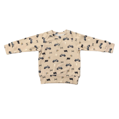 babysprouts clothing company - Babysprouts Boy's Raglan Sweatshirt