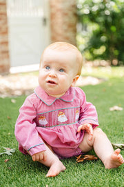 Ruth and Ralph - Cowboy Santa Smocked Henry Bubble