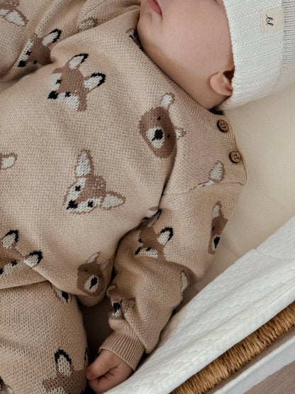 Luna + Luca - Woodland Jacquard Jumpsuit