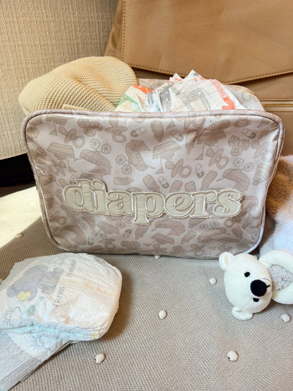 KENZKUSTOMZ - Diapers XL - Clear Coat Bag