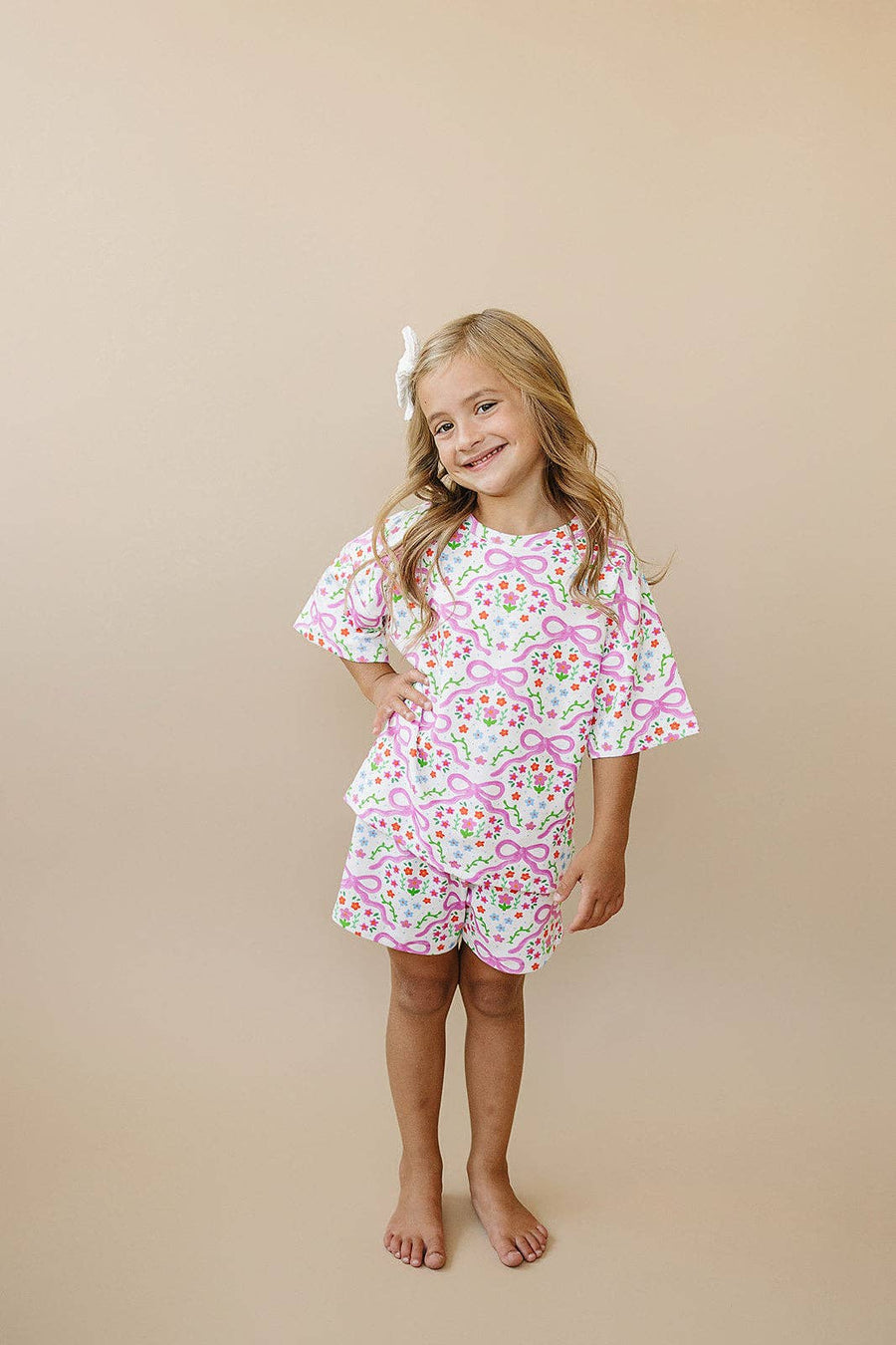 Lucky Panda Kids - Shorts Set | Coquette Garden