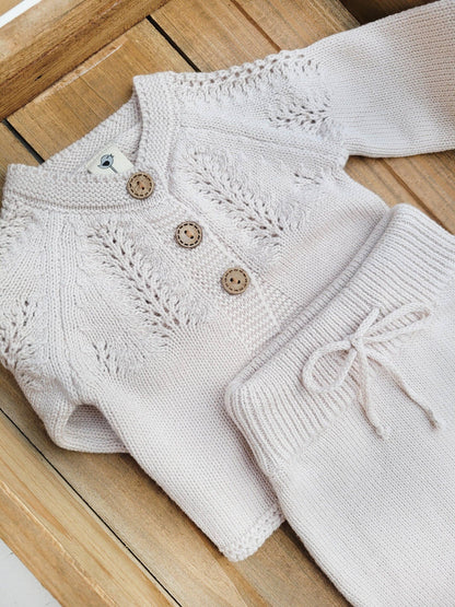 OLIVE & CRADLE - Olesya Cotton Knit Sweater