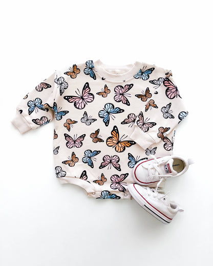 Lucky Panda Kids - Bubble Romper | Butterflies