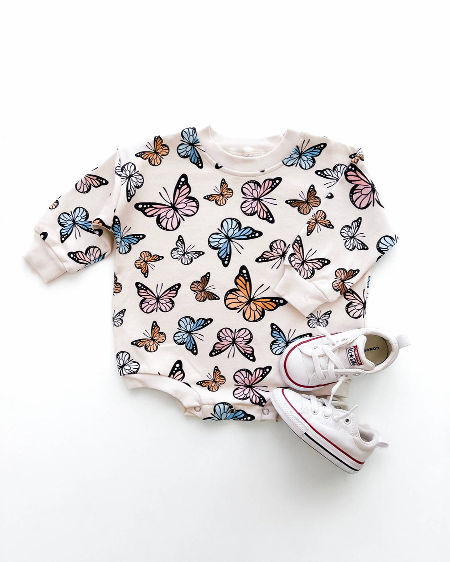 Lucky Panda Kids - Bubble Romper | Butterflies