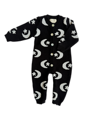 Luna + Luca - Midnight Sky Jacquard Jumpsuit