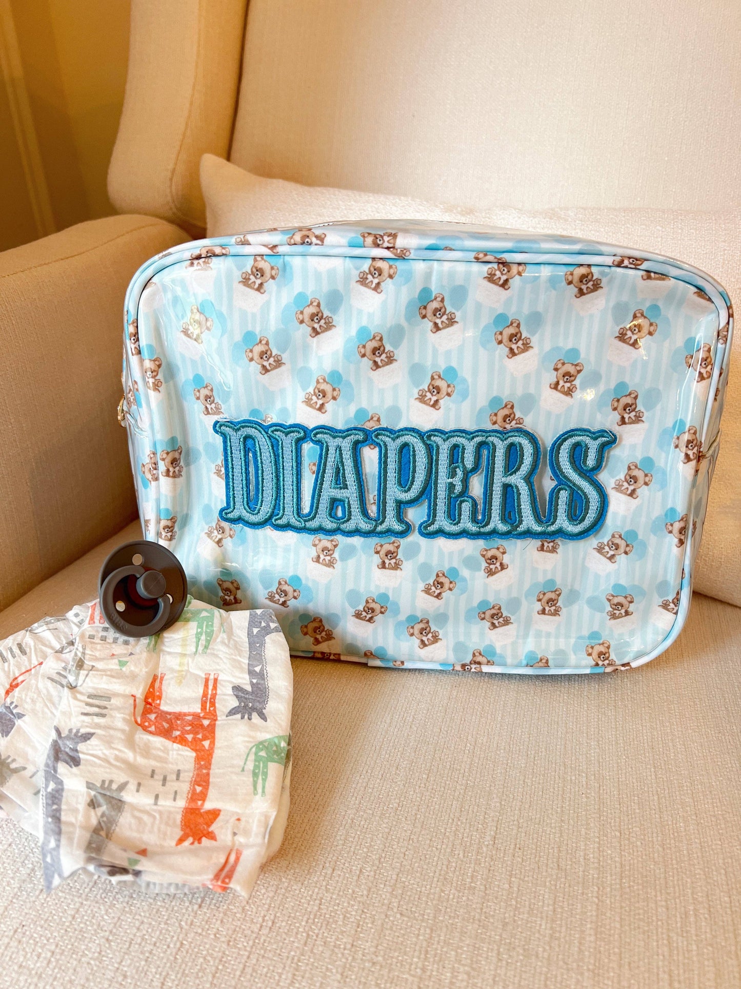 KENZKUSTOMZ - Diapers XL - Clear Coat Bag