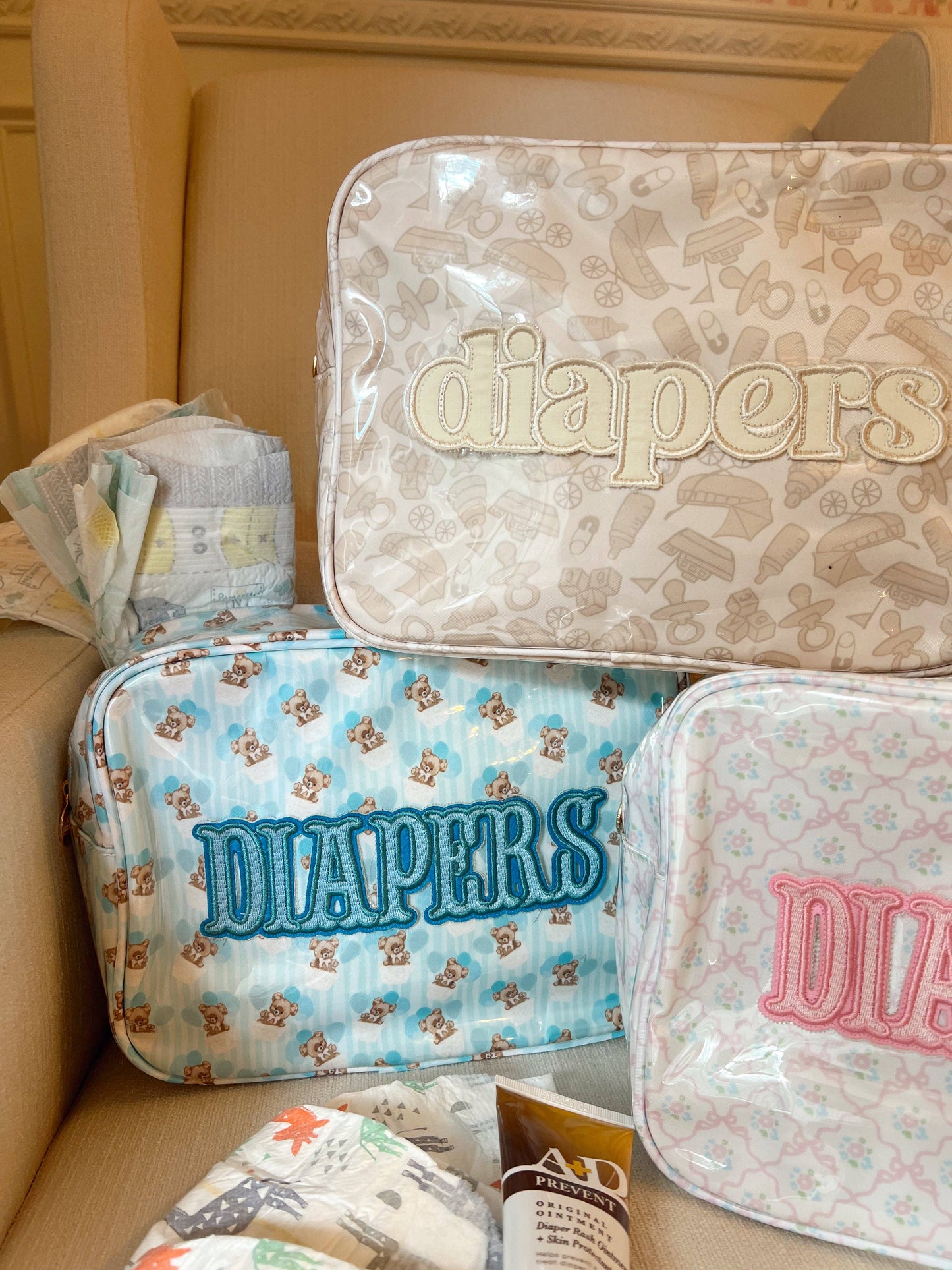 KENZKUSTOMZ - Diapers XL - Clear Coat Bag