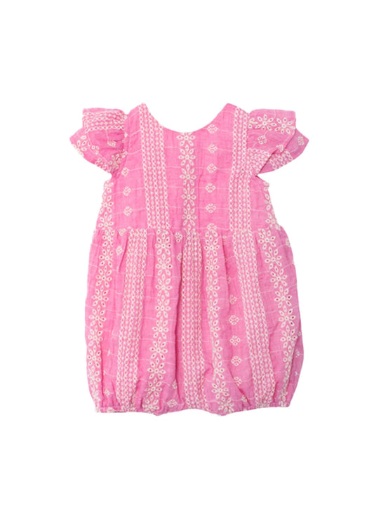 mabel + honey - Pinkalicious Short Sleeve Romper