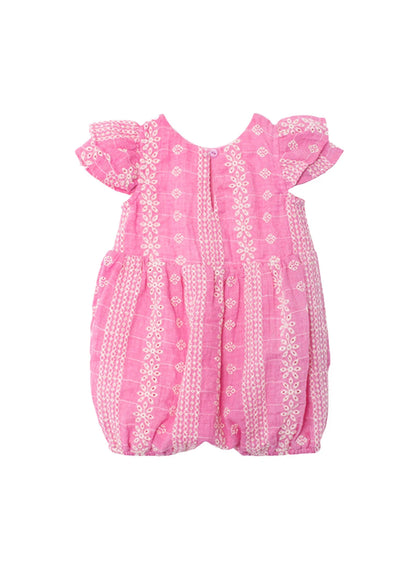 mabel + honey - Pinkalicious Short Sleeve Romper