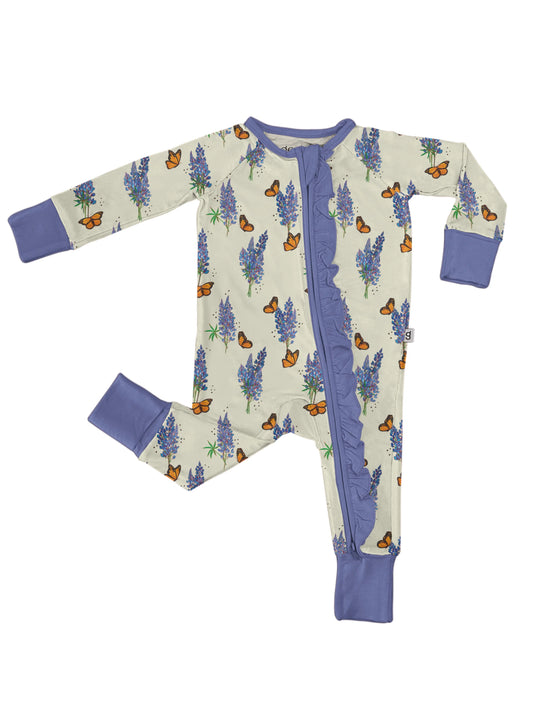 Texas Bluebonnets - Zip PJs