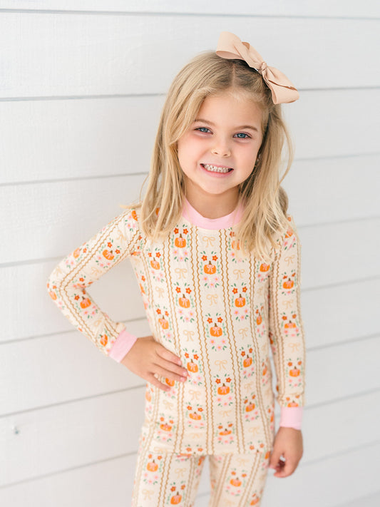 Poppy Kids Co - Pumpkin Darling Pajamas