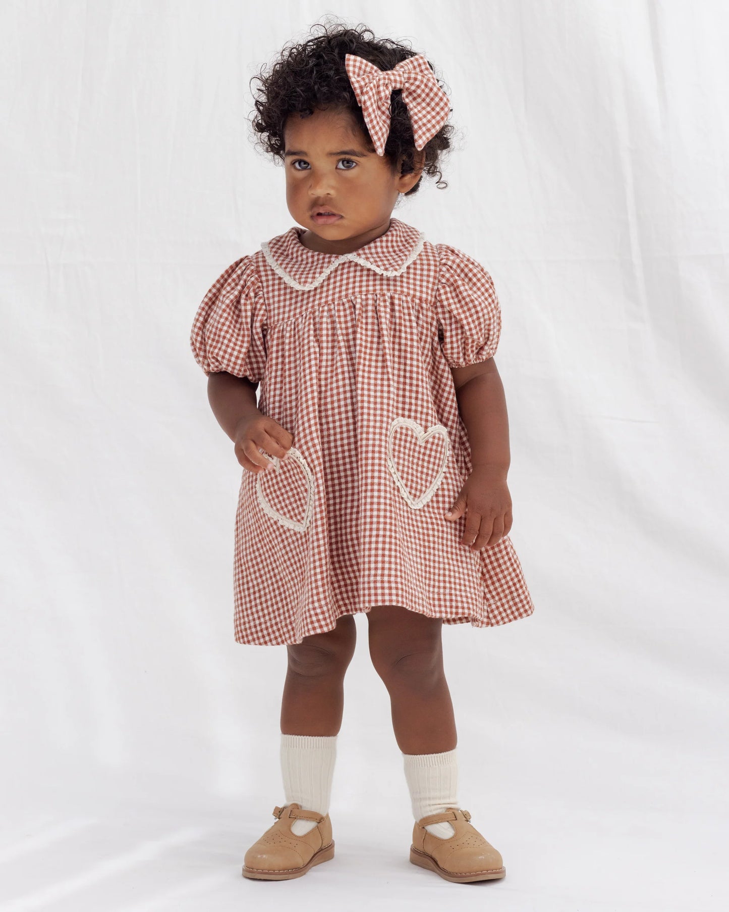 Quincy Mae - Coraline Dress Red Gingham