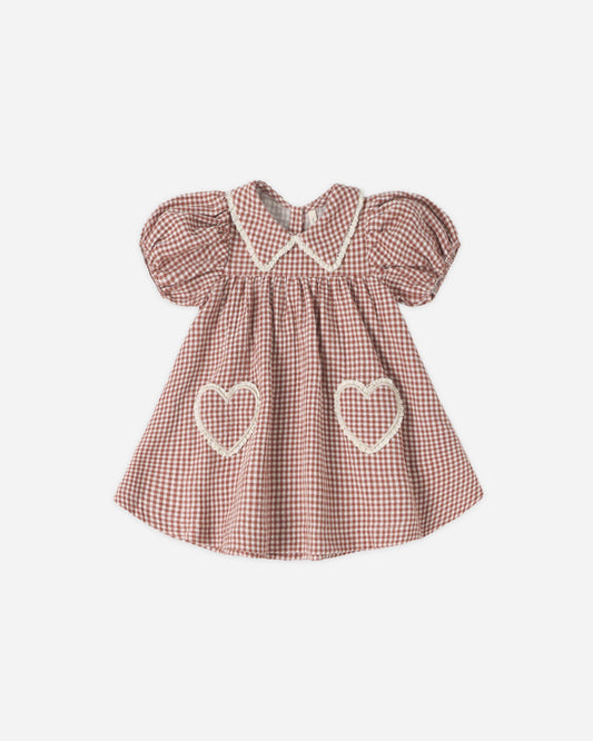Quincy Mae - Coraline Dress Red Gingham