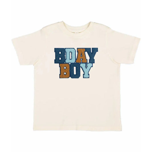 Sweet Wink - Birthday Boy Patch Short Sleeve T-Shirt