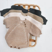 OLIVE & CRADLE - Elliot Knitted Sweater Romper