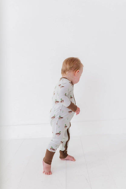 Kiki + Lulu - Duck, Duck Cute Ribbed Convertible Footies