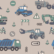 Sweet Bamboo - Convertible Romper - Construction Site