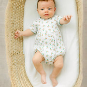 Magnolia Baby - Mini Mallard Print Short Sleeve Bubble - Green