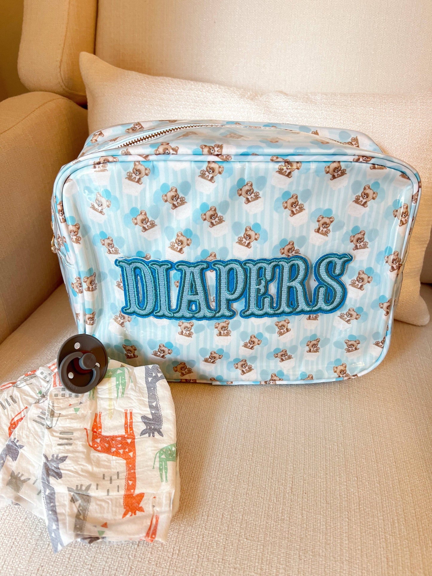 KENZKUSTOMZ - Diapers XL - Clear Coat Bag