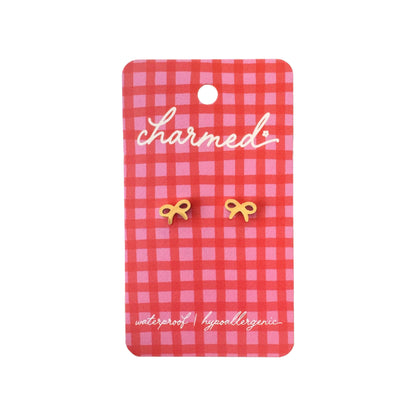 Shop Charmed Co - Bows | Hypoallergenic & Screw-back