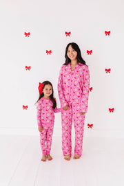 Kiki + Lulu - Santa Soirée Kids Pajamas