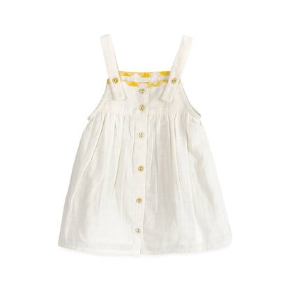 Viverano Organics - Lulu Embroidered Baby Dress + Bloomer (Organic)