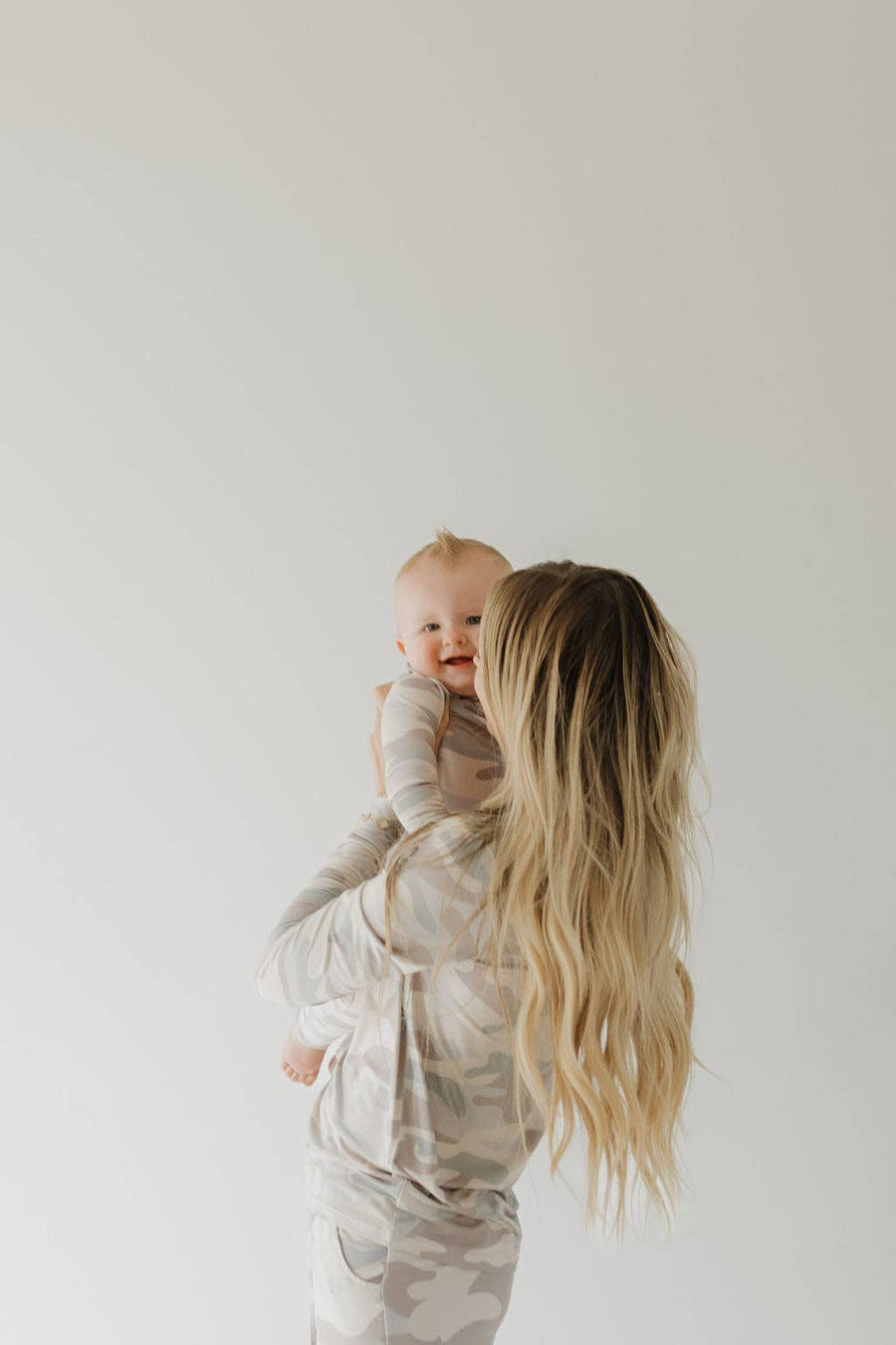 Forever French Baby - Bamboo Zip Pajamas | Camo