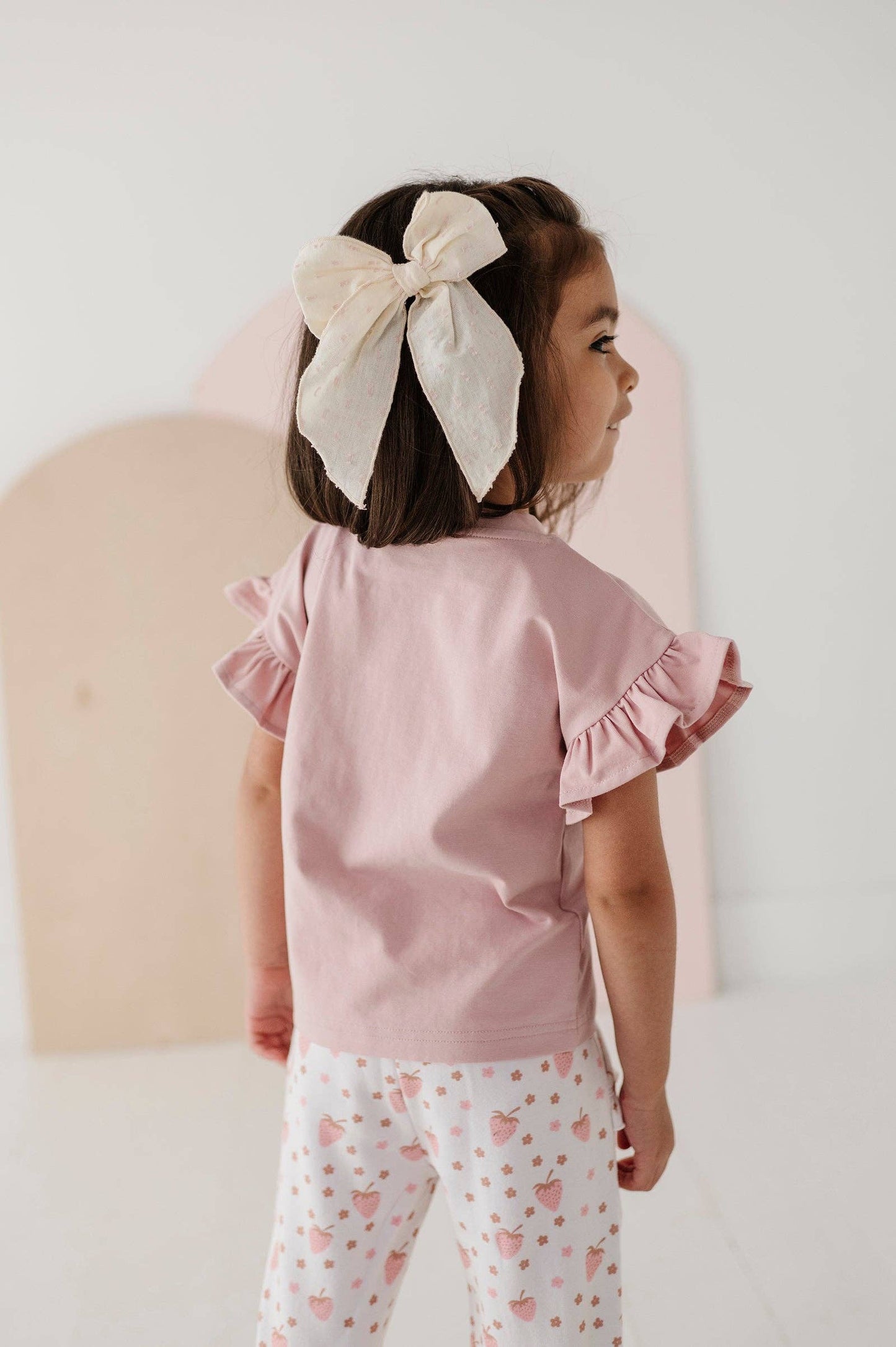 babysprouts clothing company - Babysprouts Girl's Ruffle Sleeve Top