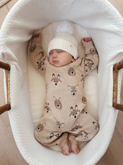 Luna + Luca - Woodland Jacquard Jumpsuit