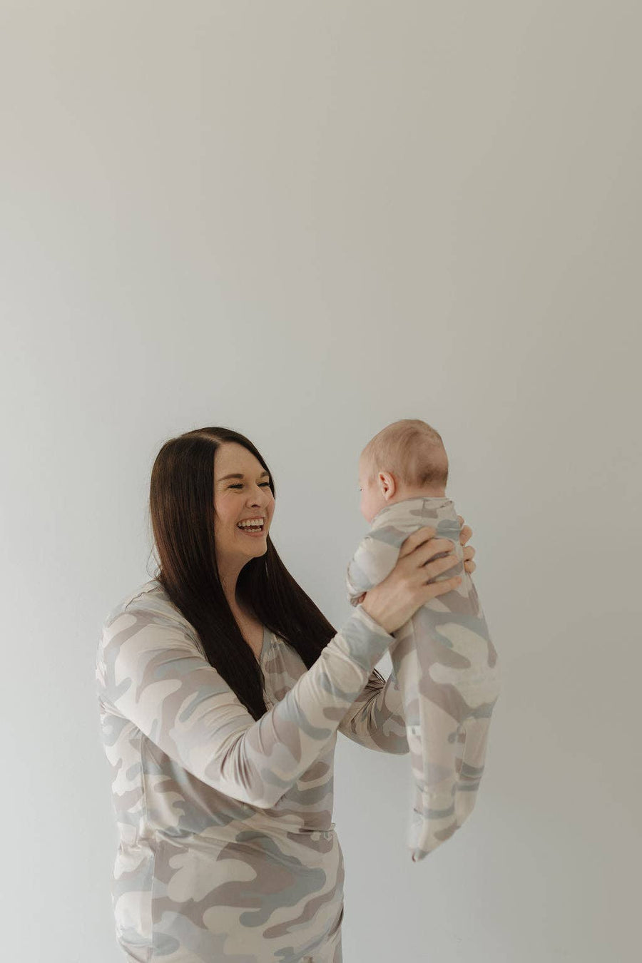 Forever French Baby - Bamboo Zip Pajamas | Camo