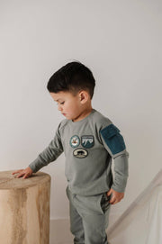 babysprouts clothing company - Boy's Raglan Sweatshirt Bamboo