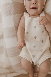 Luna + Luca - Busy Bee Romper