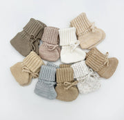 OLIVE & CRADLE - Garter Booties