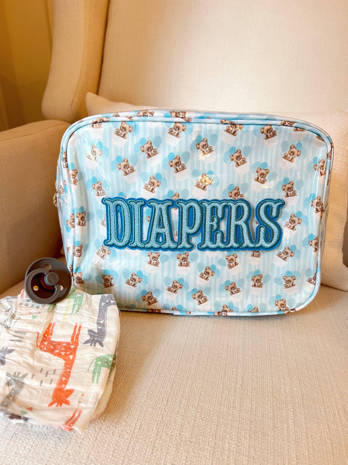 KENZKUSTOMZ - Diapers XL - Clear Coat Bag