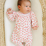 Magnolia Baby - Scarlett Bows Bishop Footie