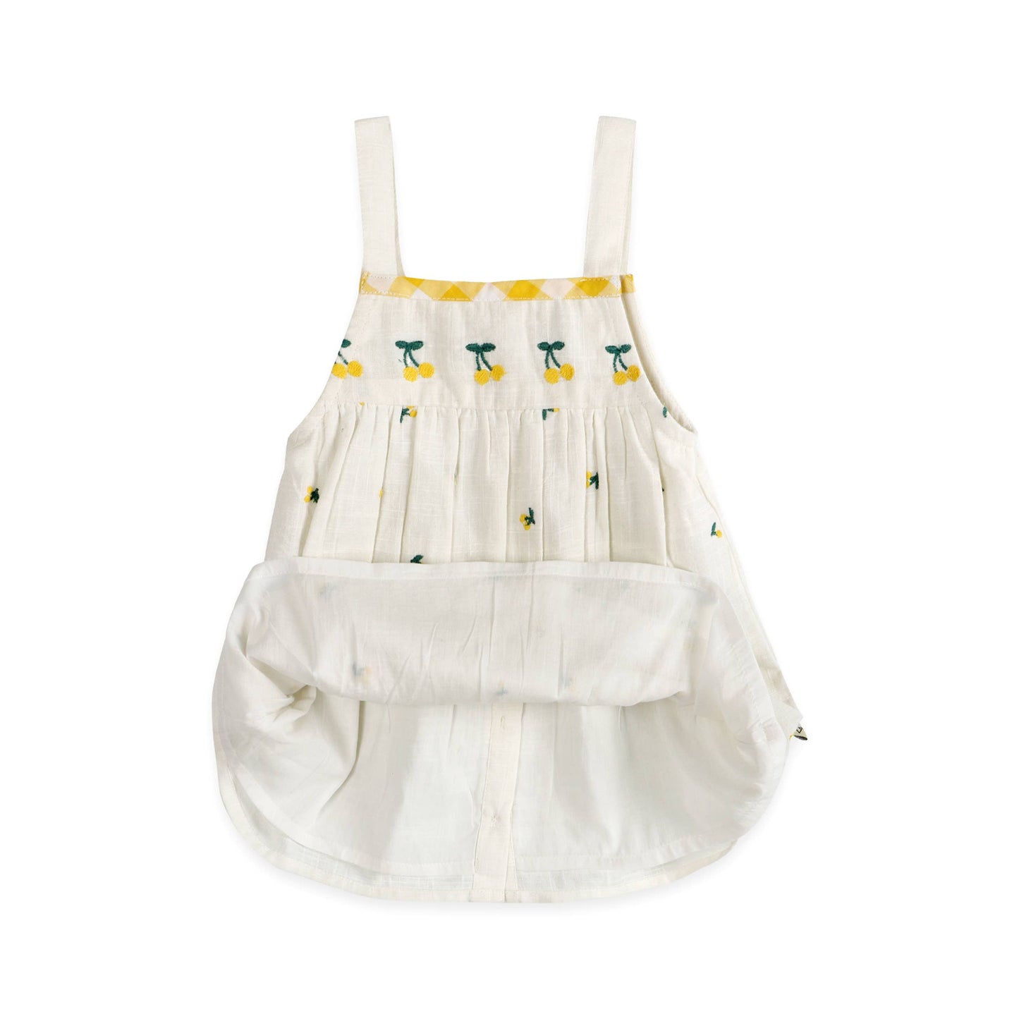 Viverano Organics - Lulu Embroidered Baby Dress + Bloomer (Organic)