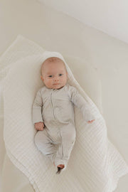 Forever French Baby - Bamboo Zip Pajamas | Howdy